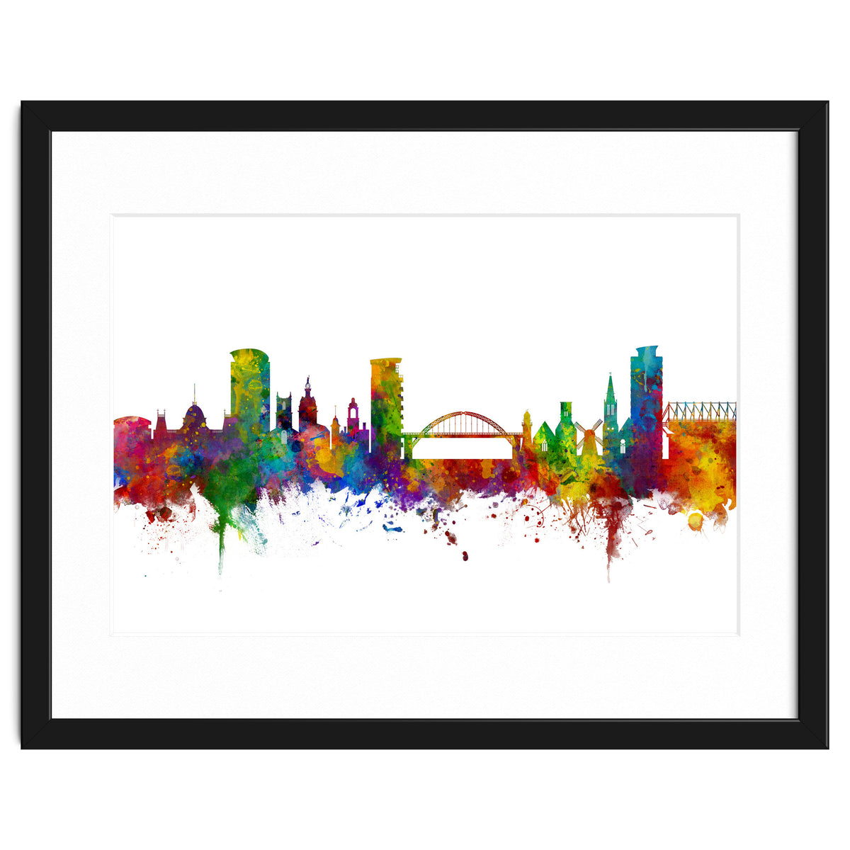 Sunderland England Skyline