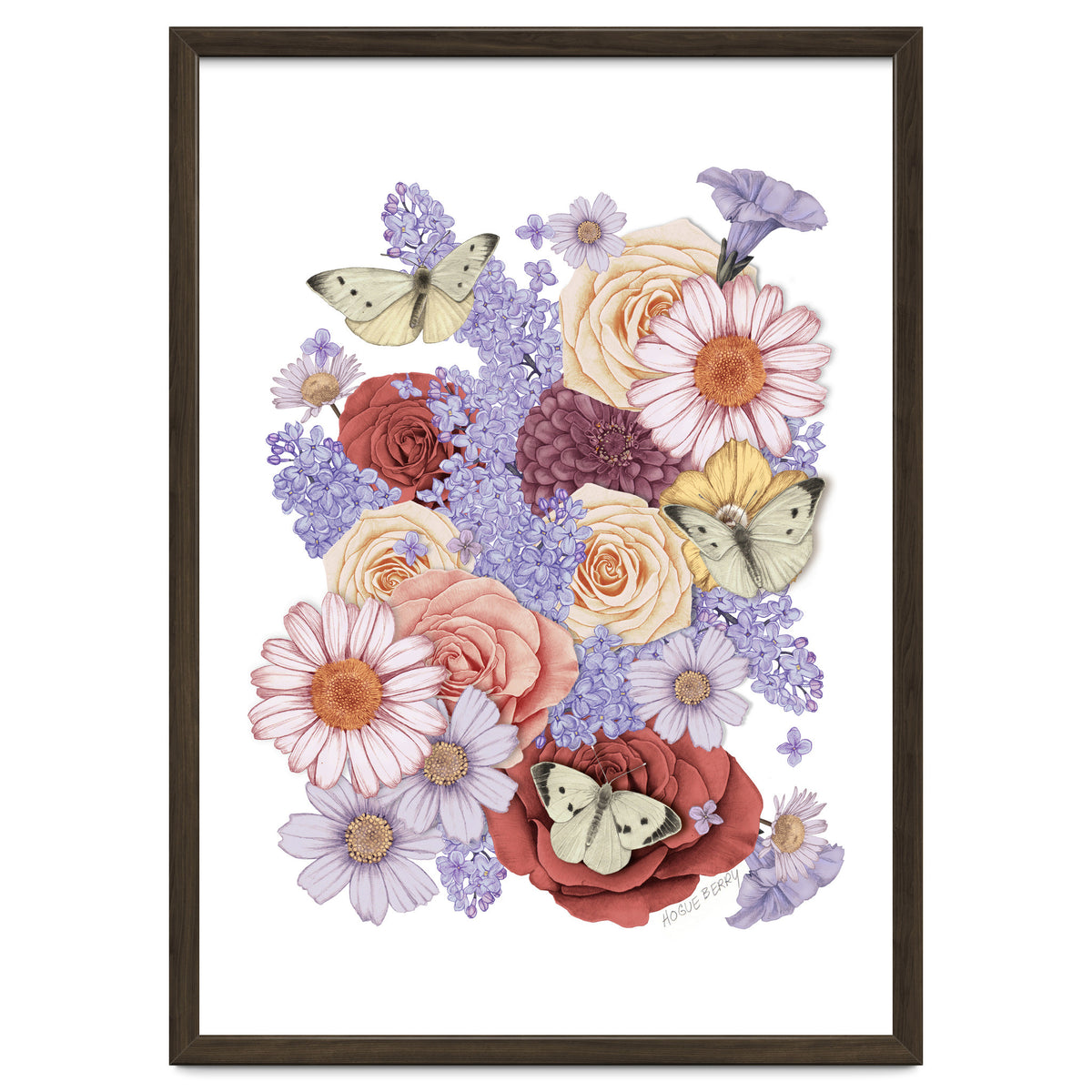 Flowers and Butterflies