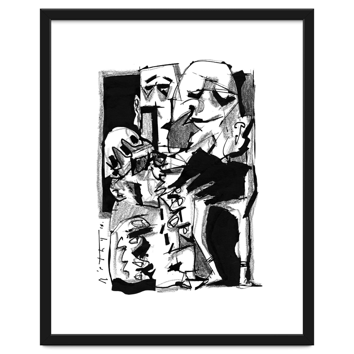 Chapter One: Never Talk With Strangers - b&w