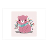 Pink bear (Print Only) thumbnail