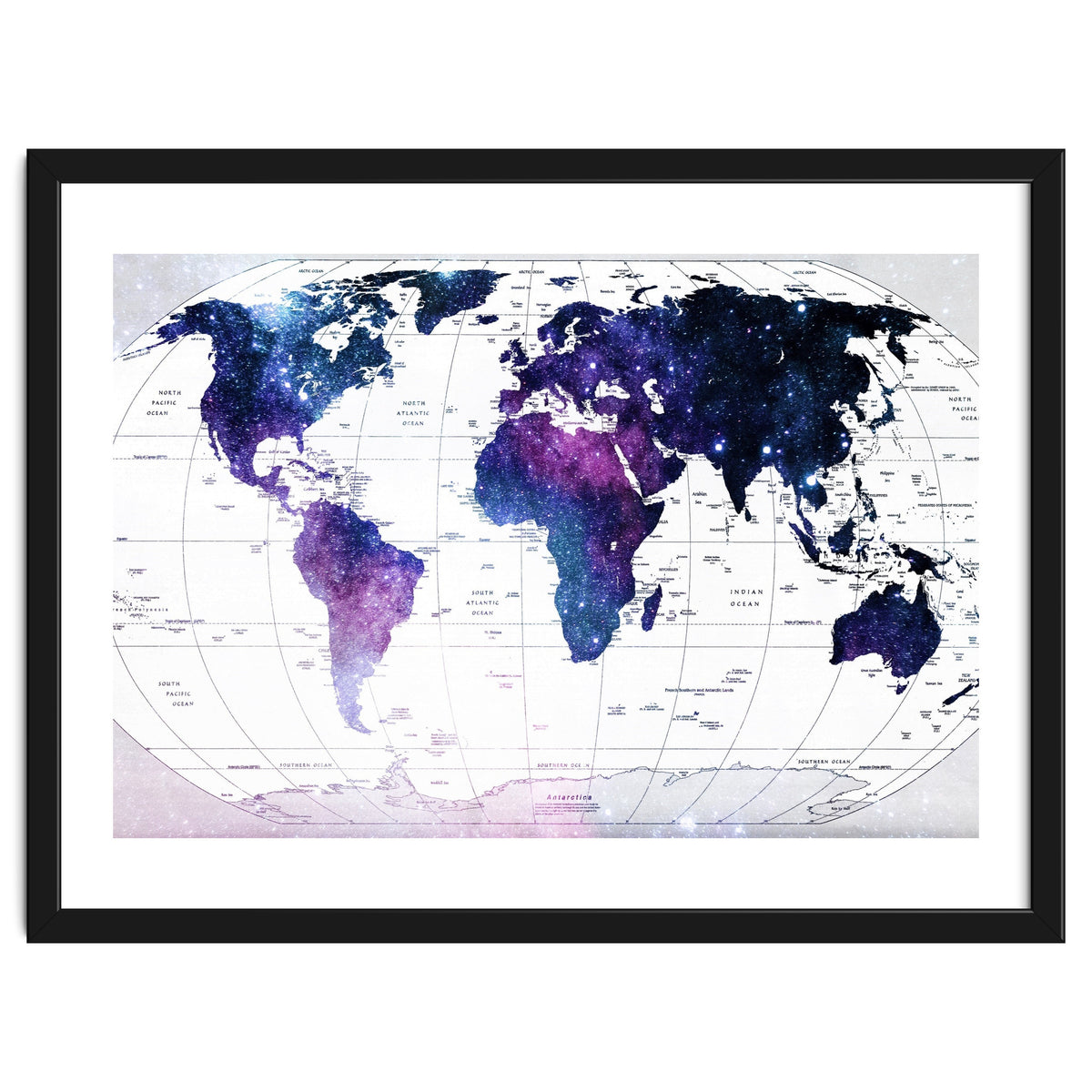 ALLOVER THE WORLD-Galaxy map