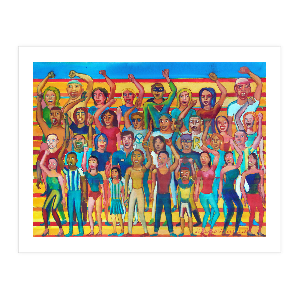 Hinchada Multicolor 2 (Print Only)