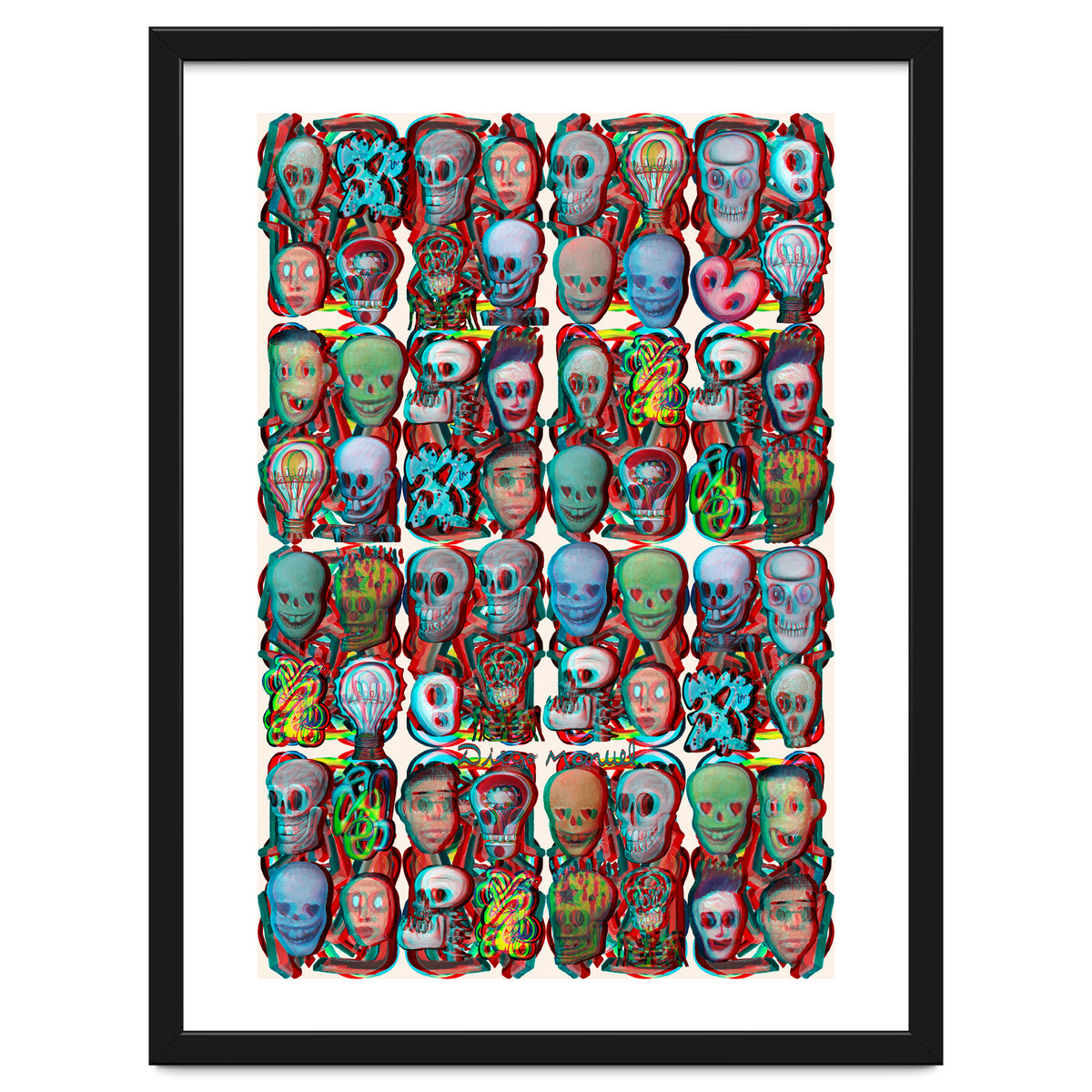 Formas 14 34 3d Y Calaveras 3