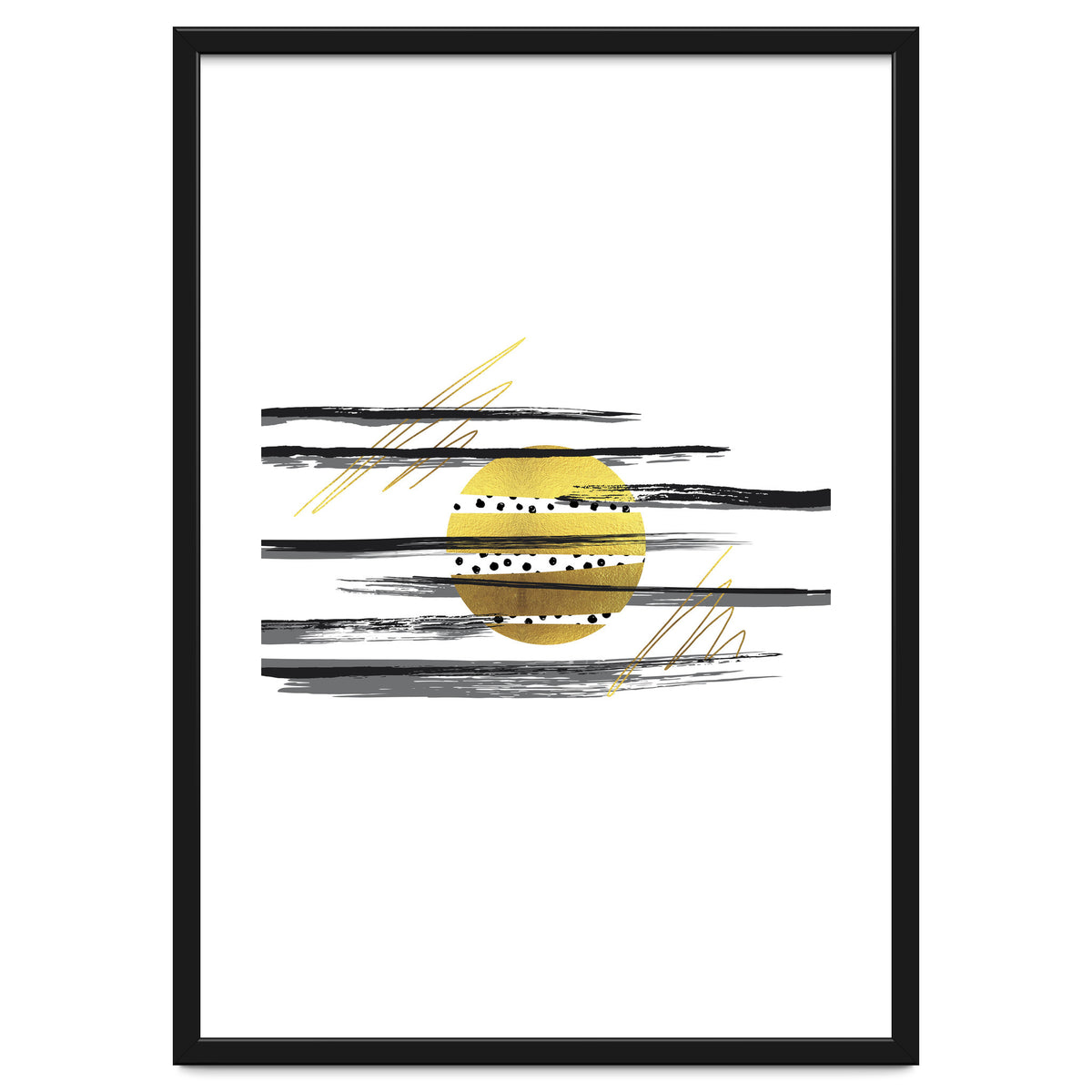 Deco Lines No. 3 – Full Moon