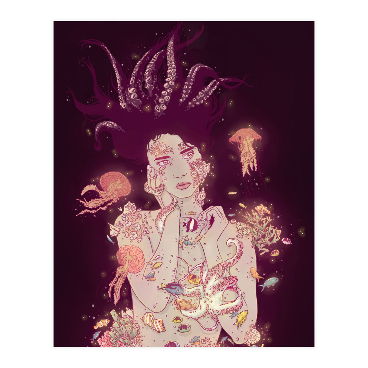 Abyss Lady (Print Only)