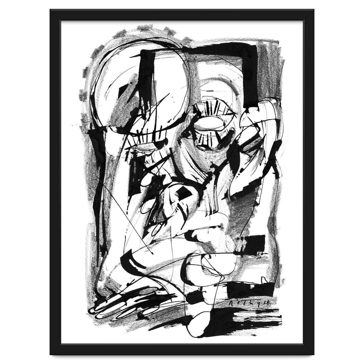 Power of the Mind - b&w