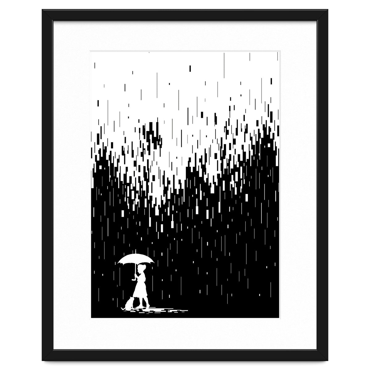 Pixel Rain