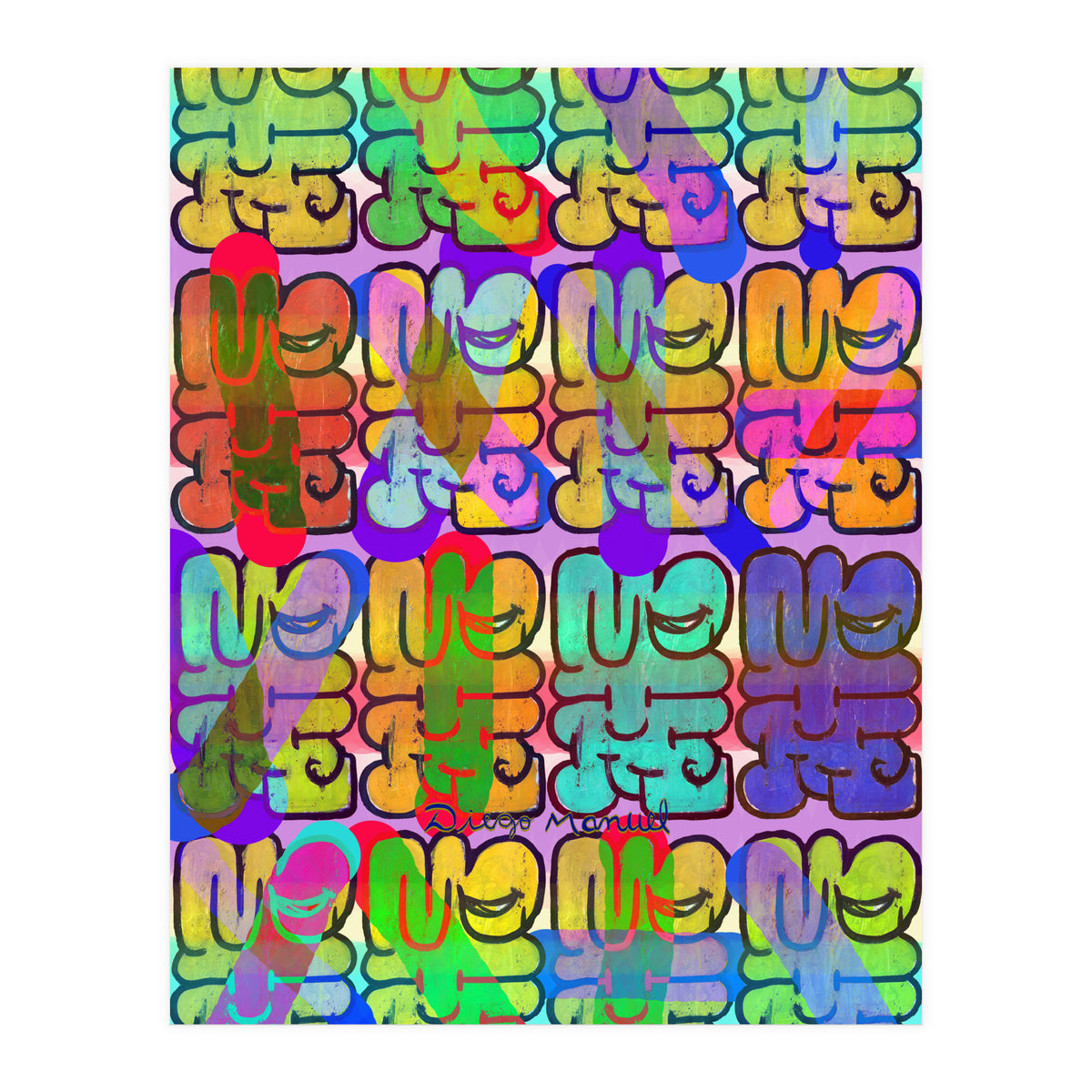 Graffitis 2021 Tapiz 99 (Print Only)