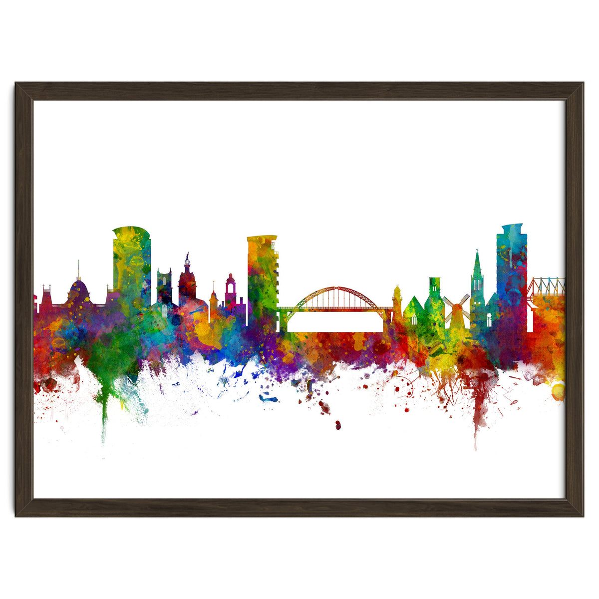 Sunderland England Skyline