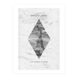Coordinates NEW YORK CITY Statue of Liberty  (Print Only) thumbnail