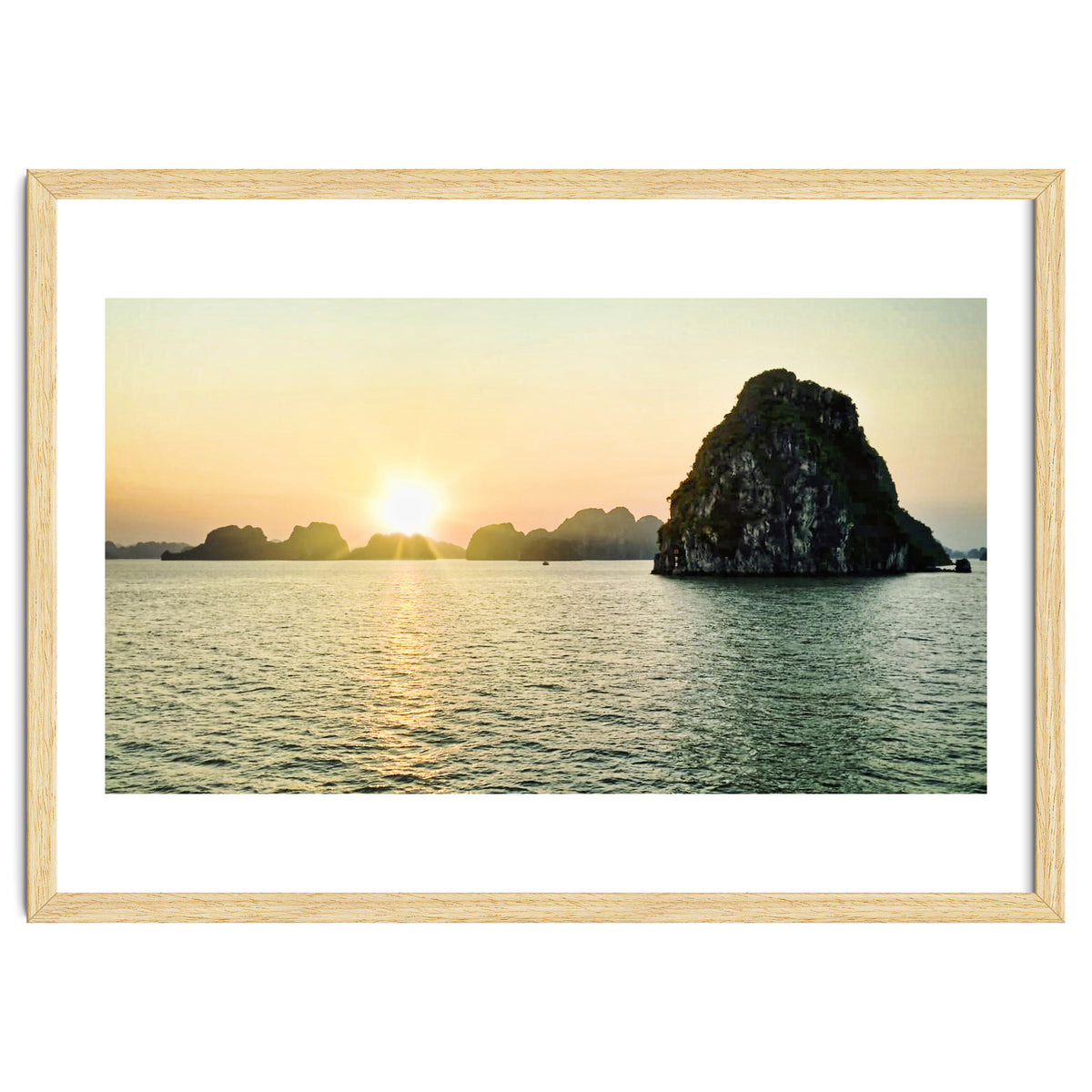 Sunset, Halong Bay