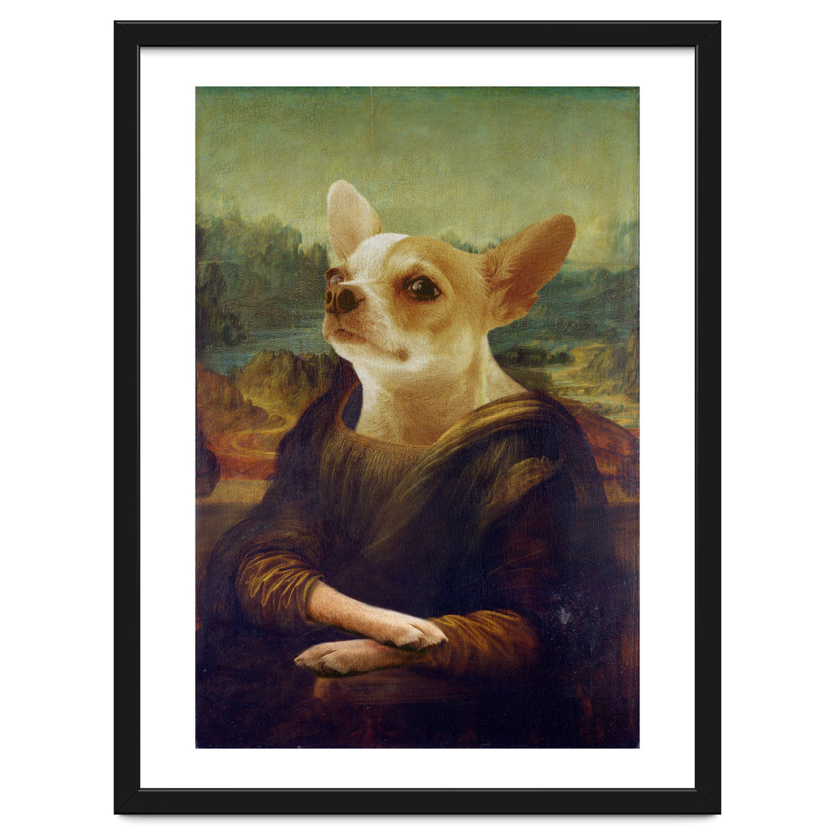 Mona Lisa Chihuahua