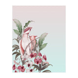 Pastel Cockatoos Paradise (Print Only) thumbnail