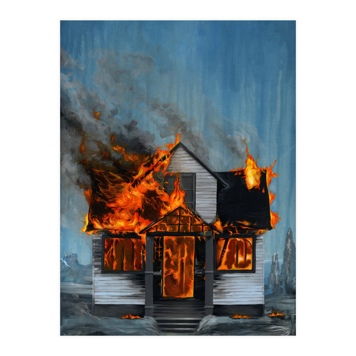 House On Fire (Print Only)