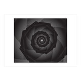 Mono Chrome Tech Spiral Pattern (Print Only) thumbnail
