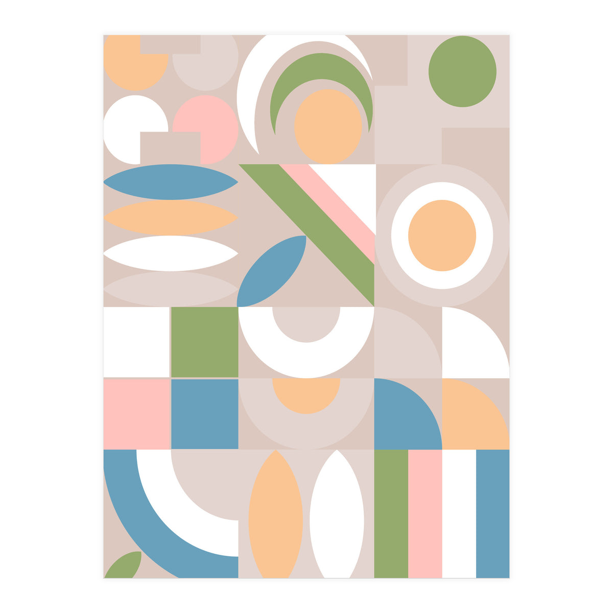 Mescolanza - Rebelion of Geometrica  (Print Only)