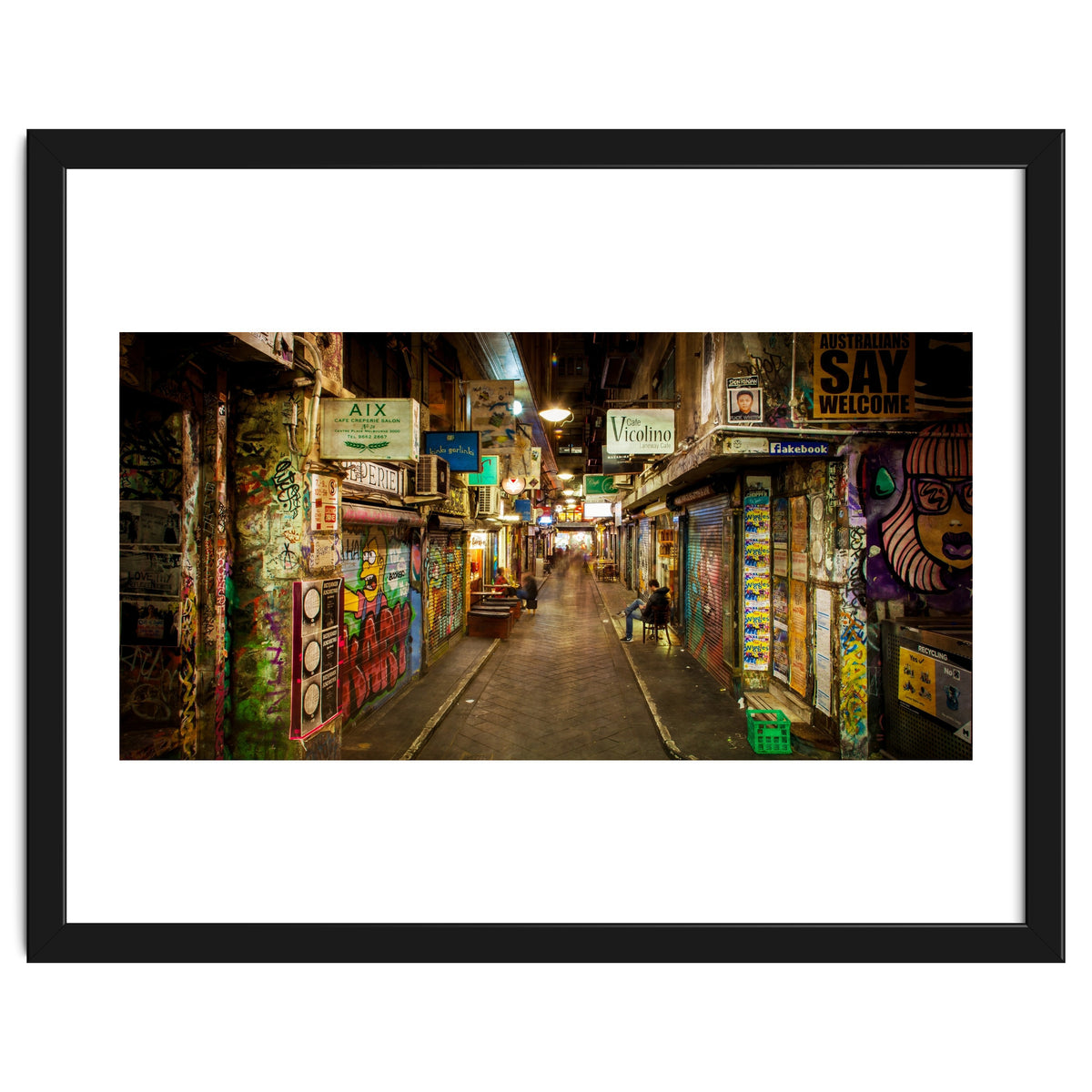 Centre Place After Dark