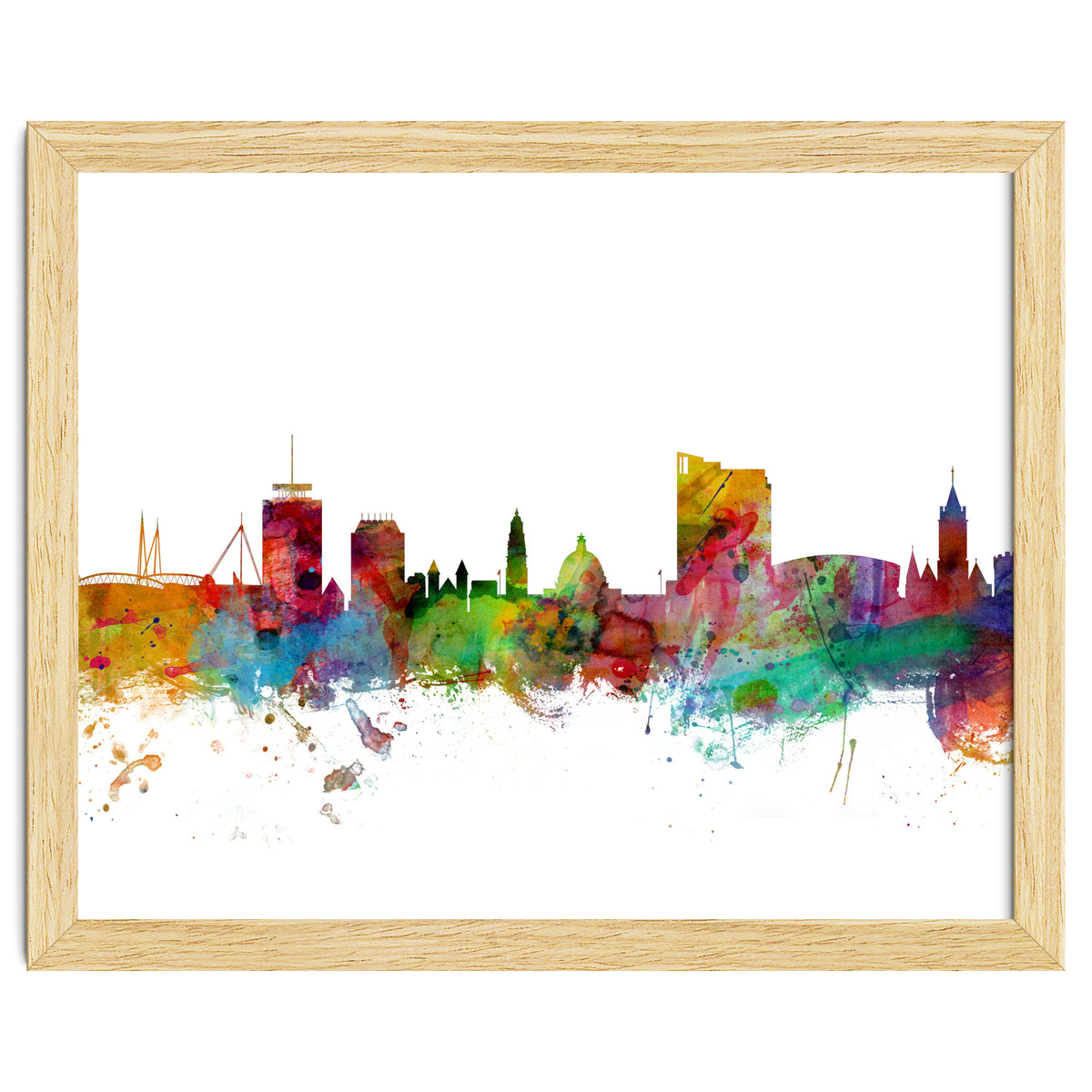 Cardiff Wales Skyline