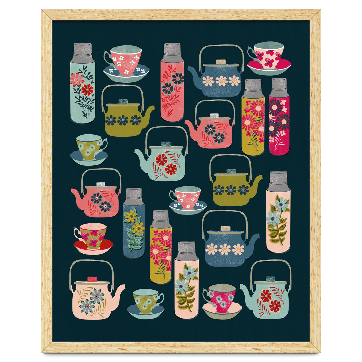 Vintage Thermos and Teapots