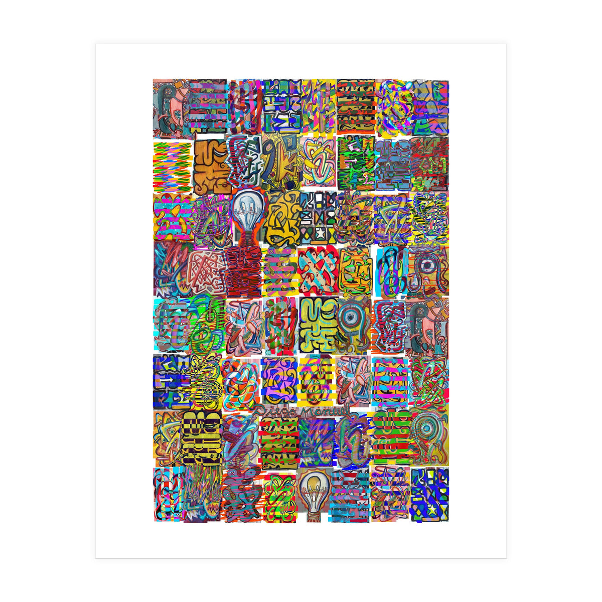 Graffiti Tachado 2021 (Print Only)