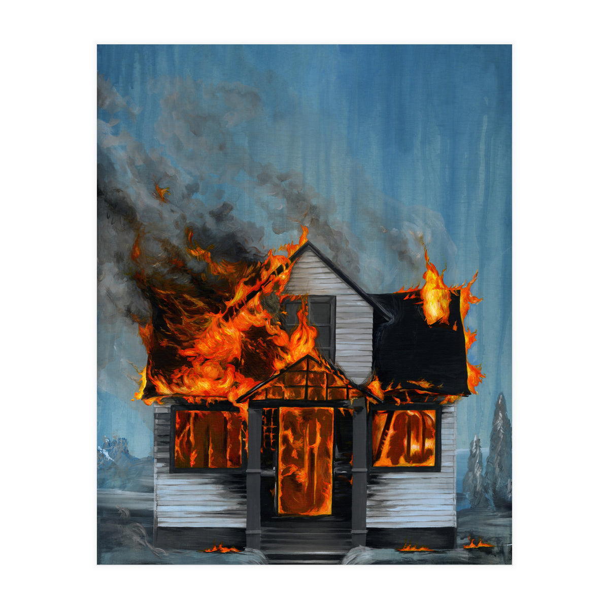 House On Fire (Print Only)