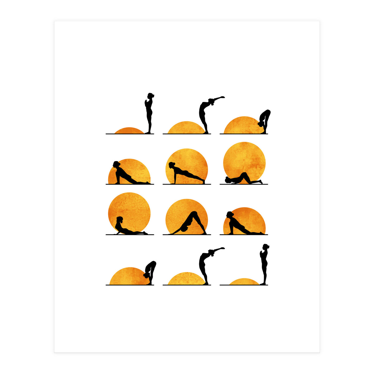 Yoga Sun (Print Only)
