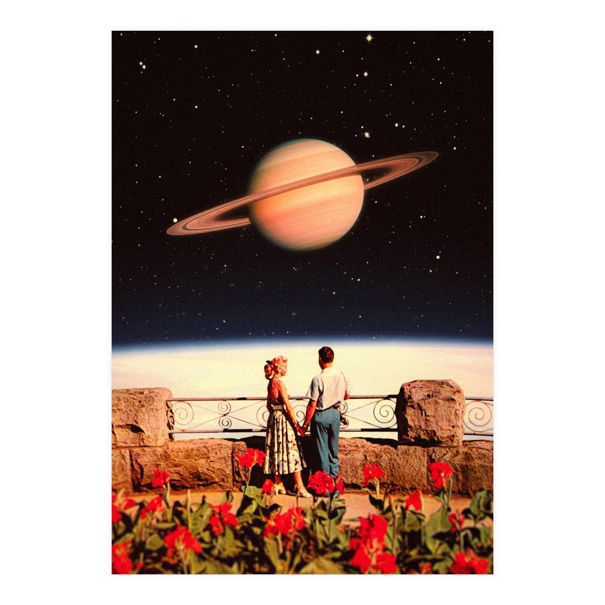 Lovers In Space (Print Only)