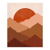 Sunset Mountain  (Print Only) thumbnail