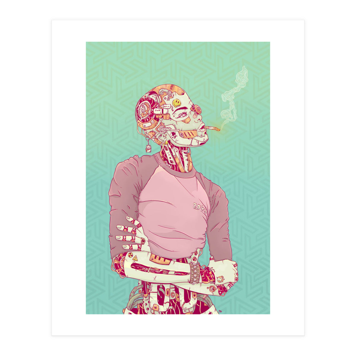 Nostalgic Lady (Print Only)