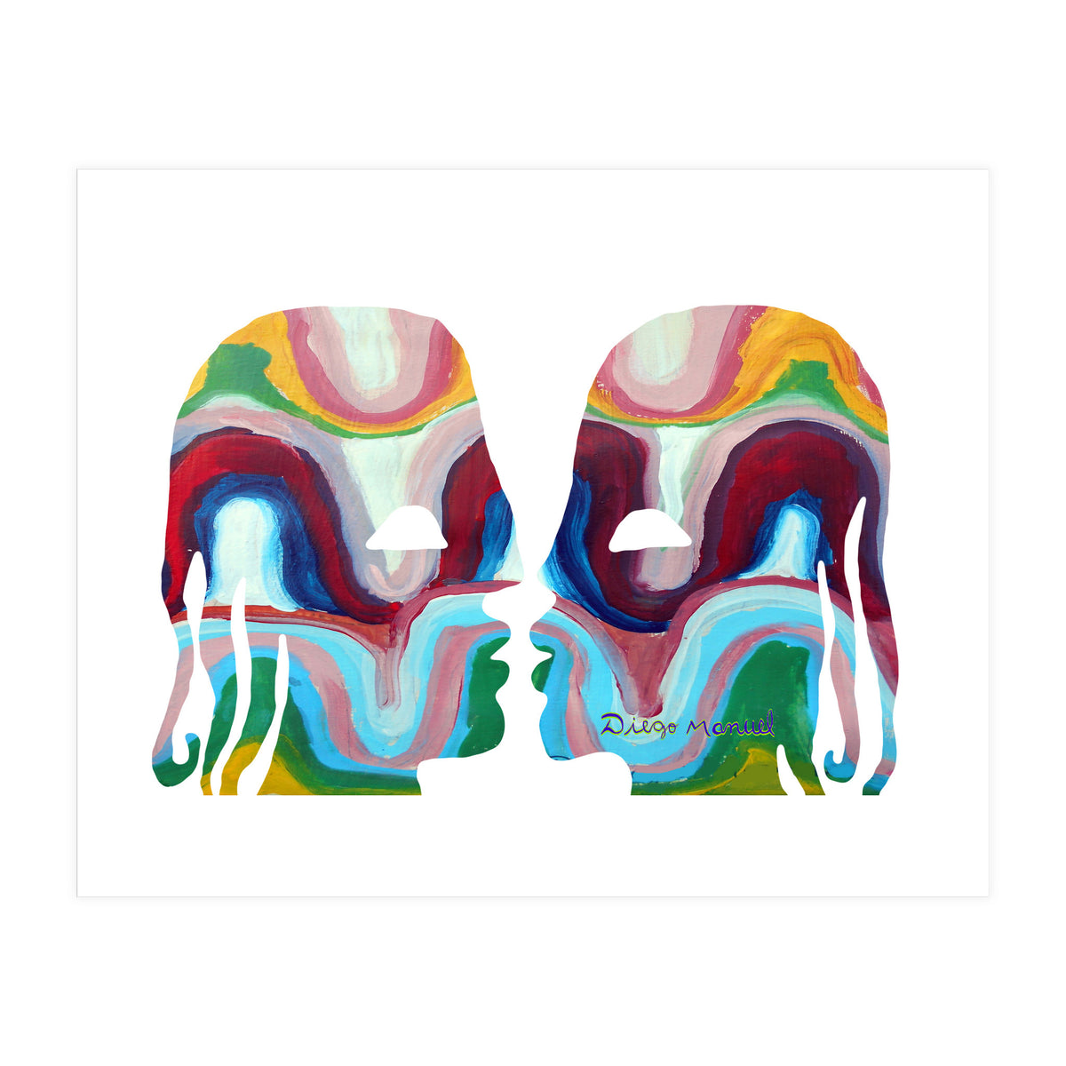 Abstracto Pop Nuevo 6  (Print Only)