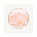 Peach Succulent  Blossom (Print Only) thumbnail