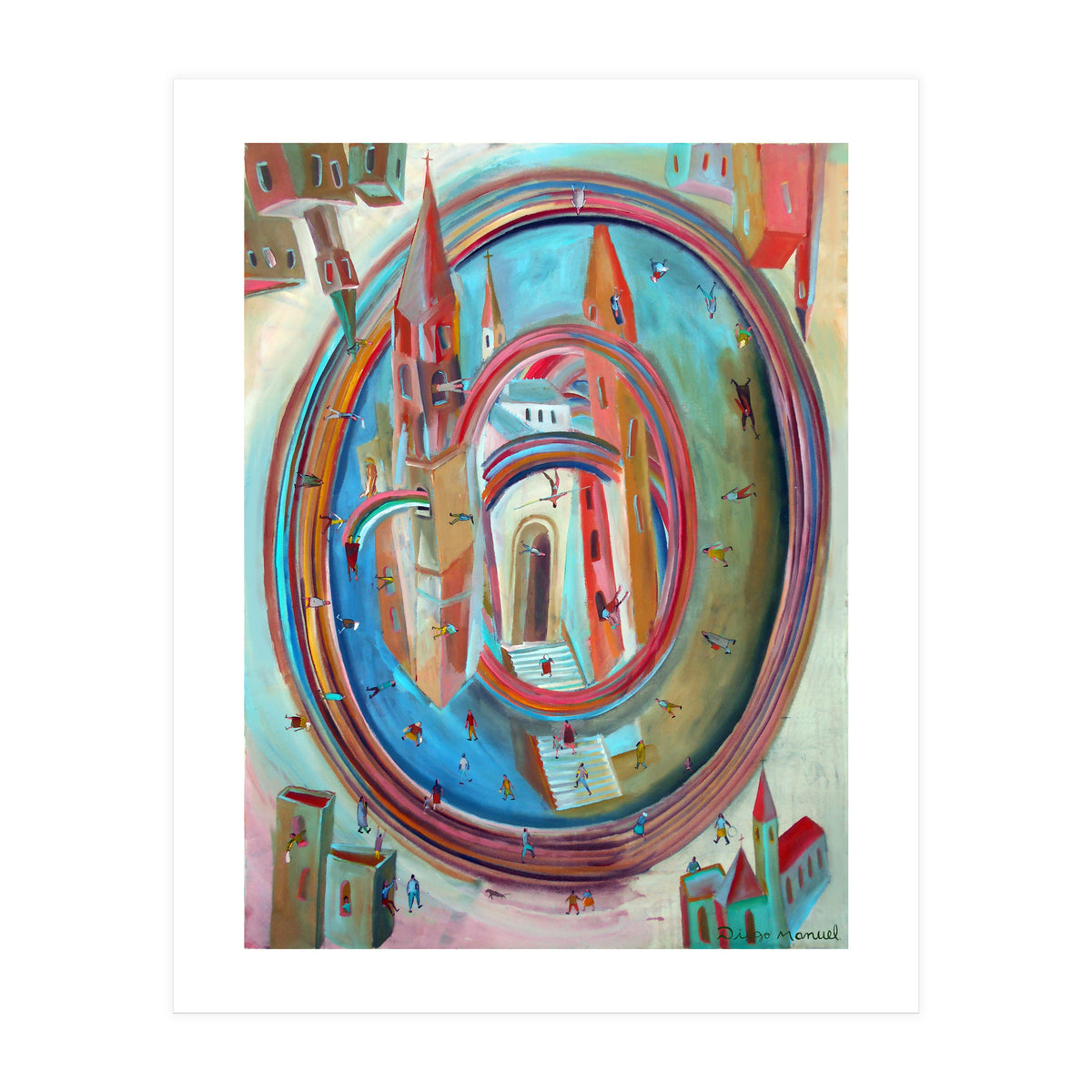 Plaza Redonda B (Print Only)