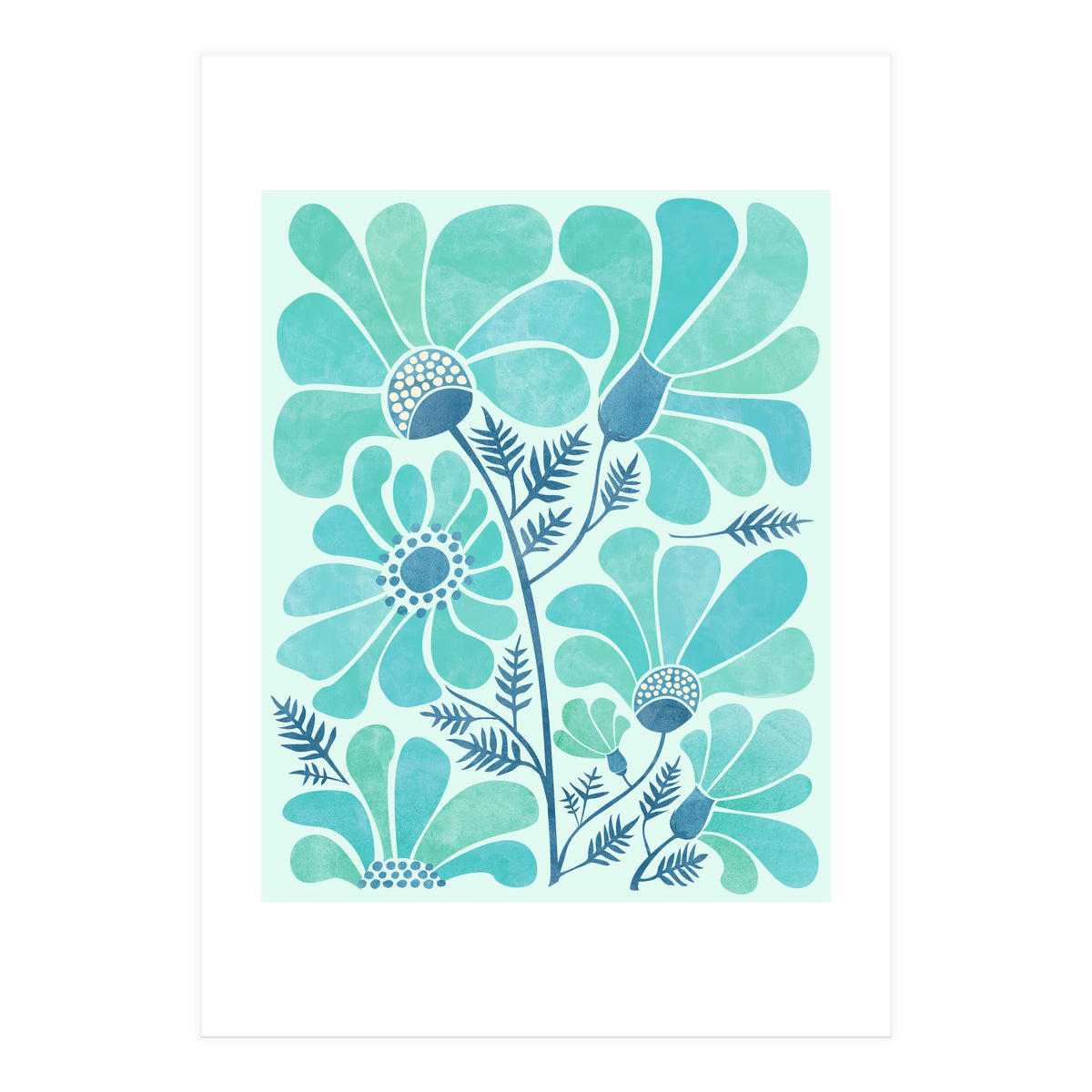 Himalayan Blue Poppies (Print Only)
