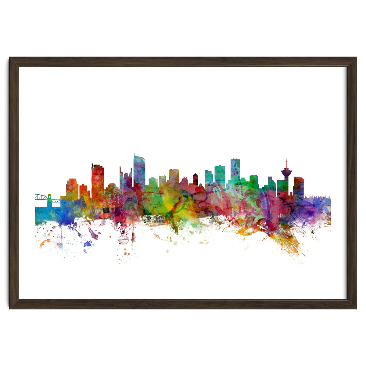 Vancouver Canada Skyline