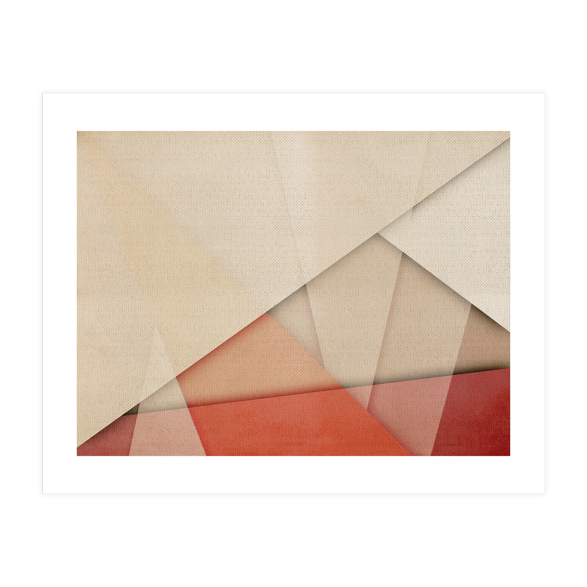Geometric Sunset 3 (Print Only)