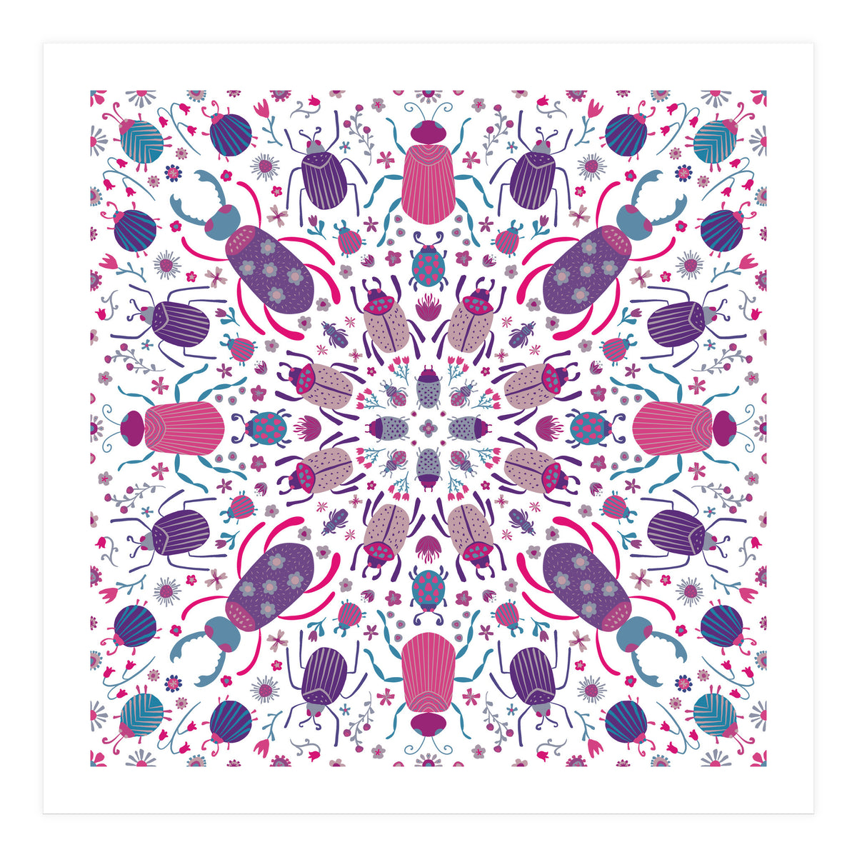 Bug Mandala (Print Only)