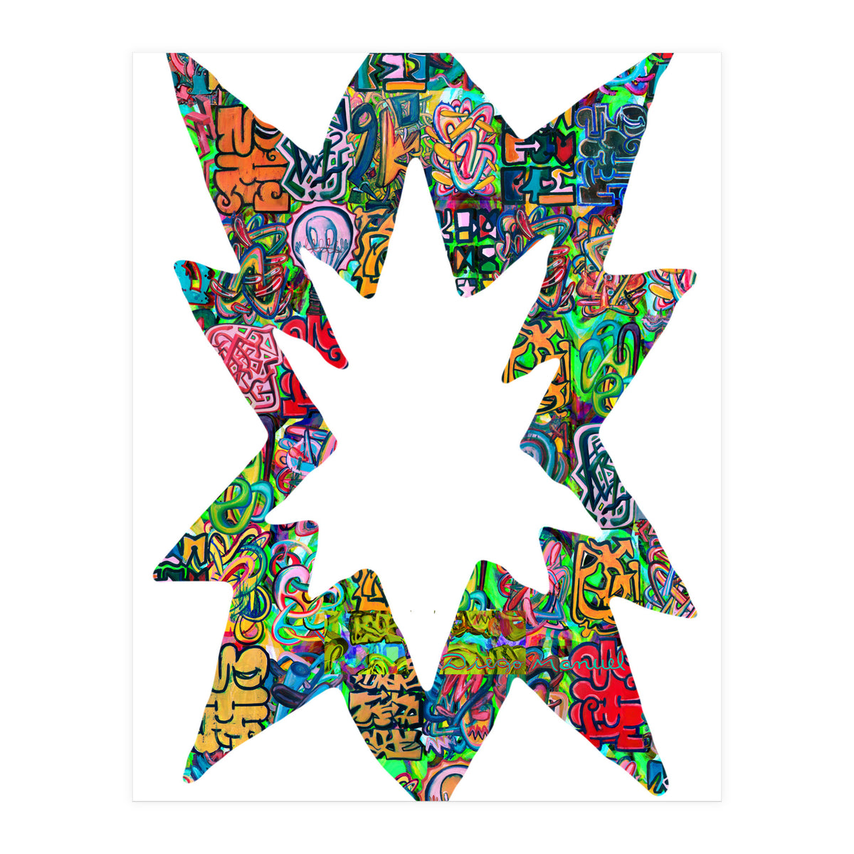 Graffiti Digita 2023 16  (Print Only)