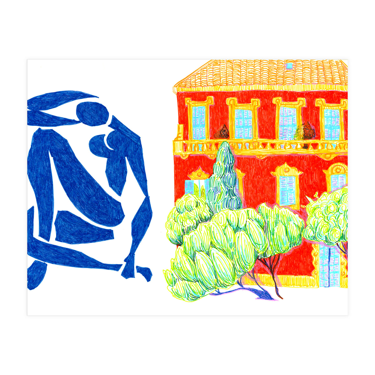 Provence Musee Matisse (Print Only)