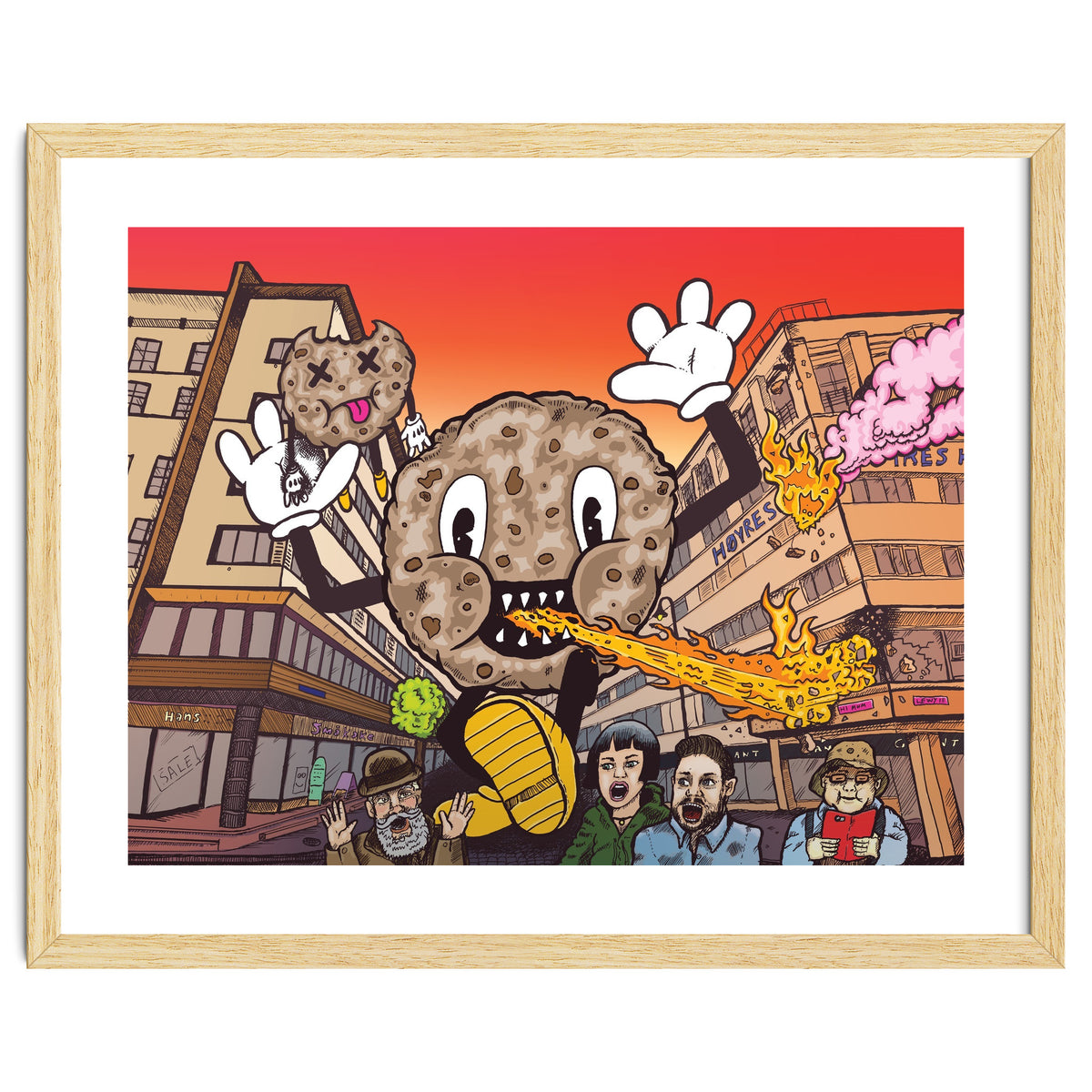 Cookie Monster 12.3% ABV Bourbon Barrel Aged Coconut Chocolate Chip Stout - Amundsen Brewery