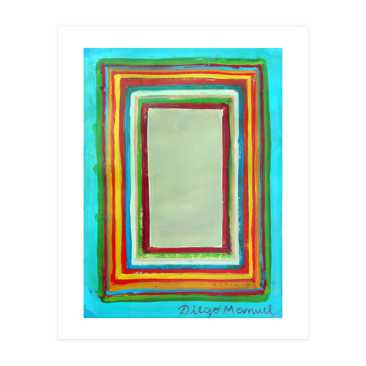 Cuadrado Sobre Cuadrado 2021 6 (Print Only)