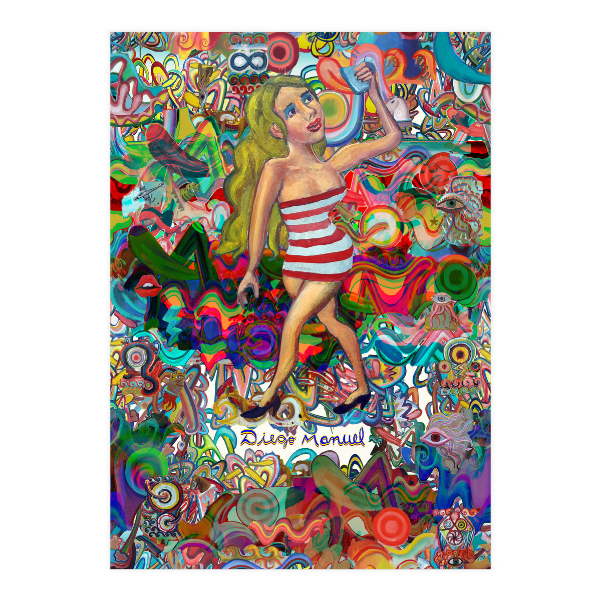 Graffitis 2021 Tapiz 87 (Print Only)