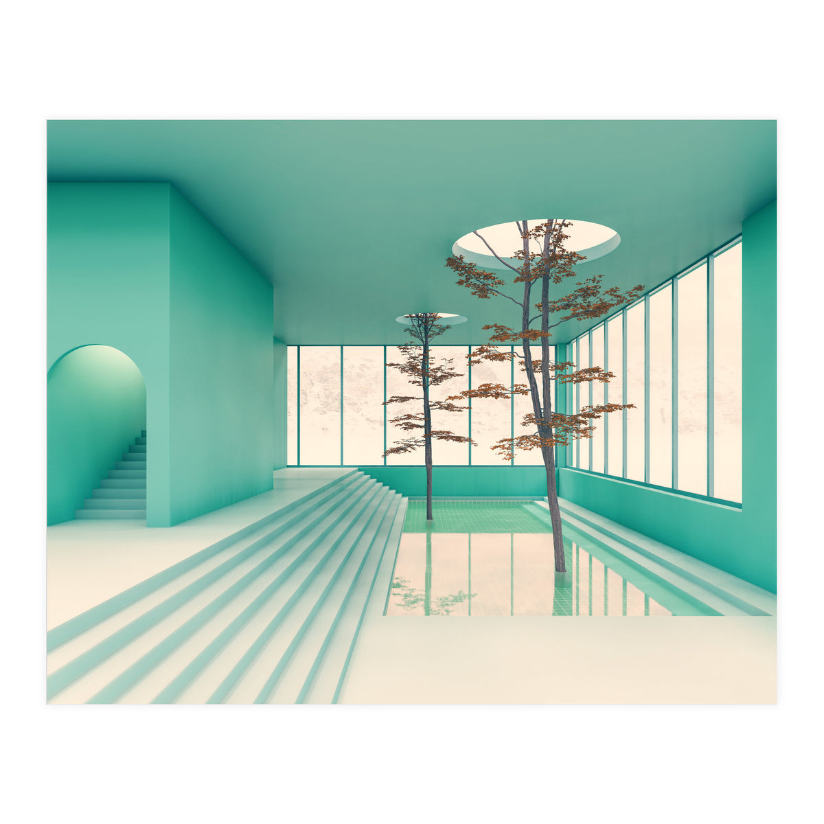 MINT POOL (Print Only)