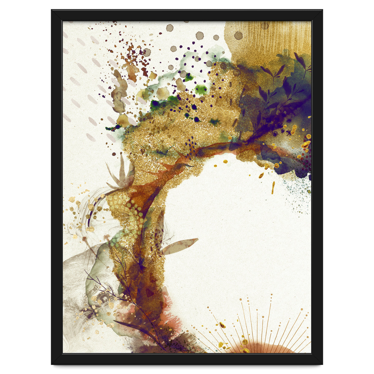 Abstract Floral - Autumn Winds