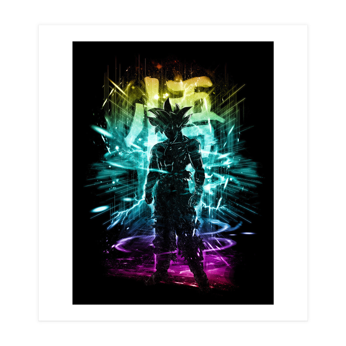 Ultra Instinct Storm Rainbow (Print Only)
