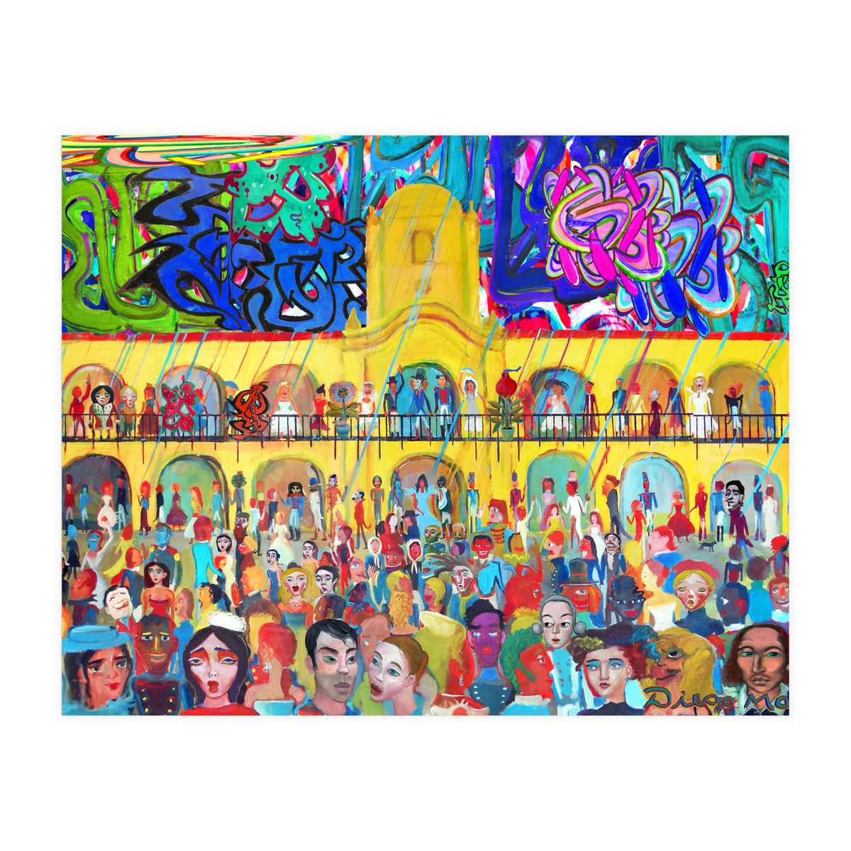 25 De Mayo Pop Digital 27 (Print Only)