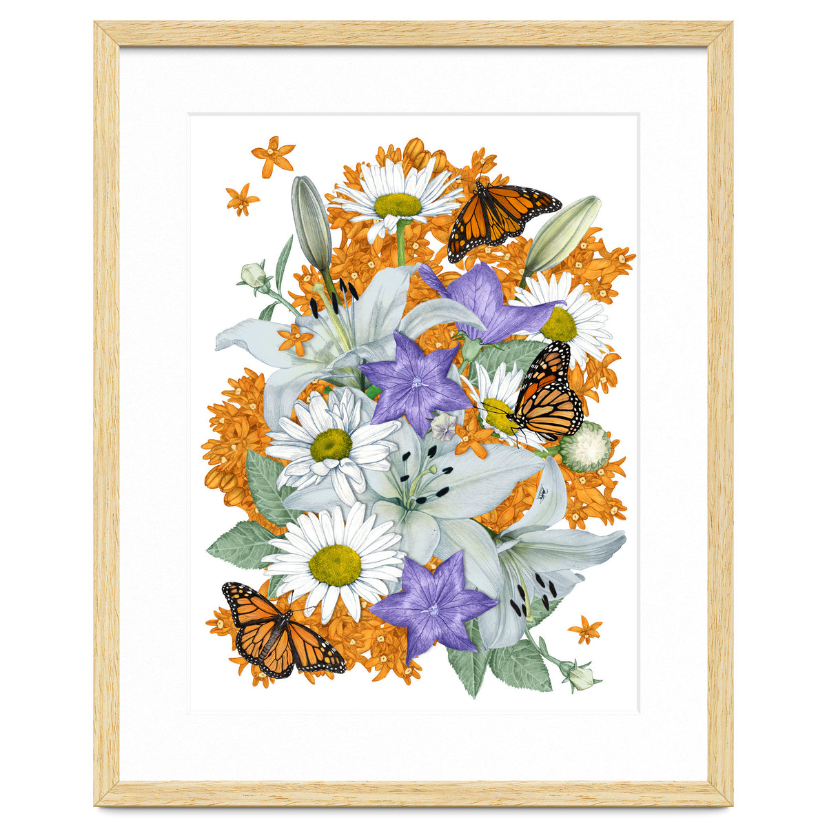 Lillies and Monarchs