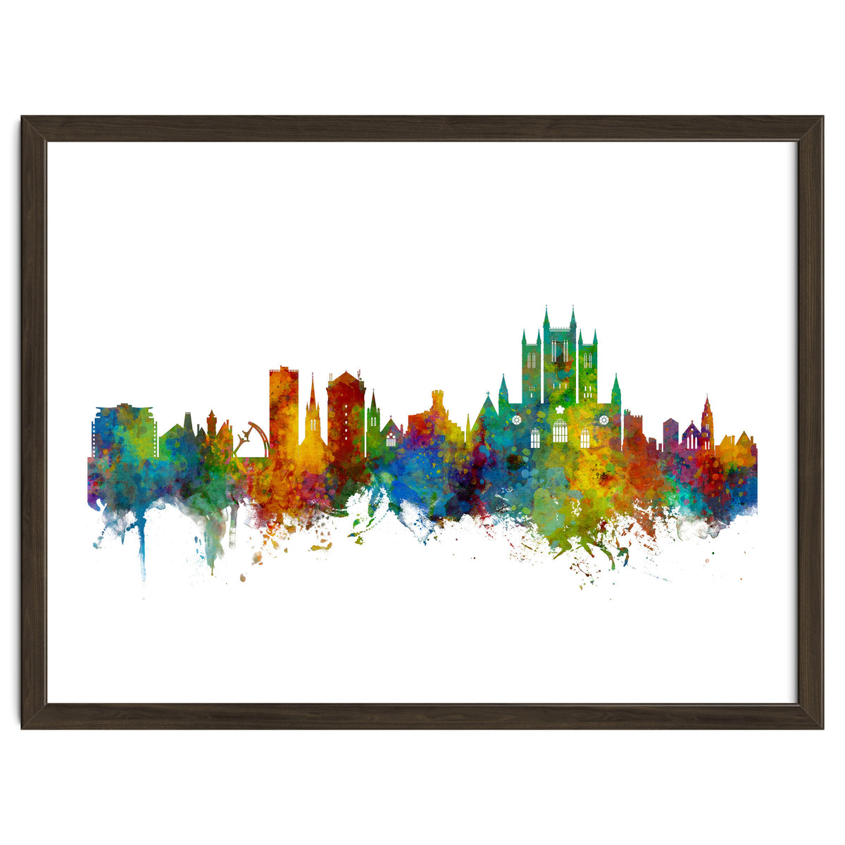 Lincoln England Skyline