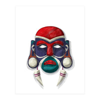 Tribal Mask 5 (Print Only)