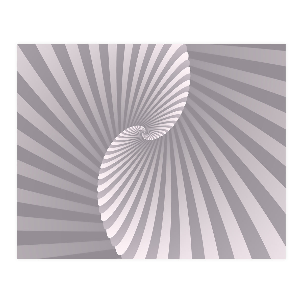 Abstract Retro Spiral (Print Only)