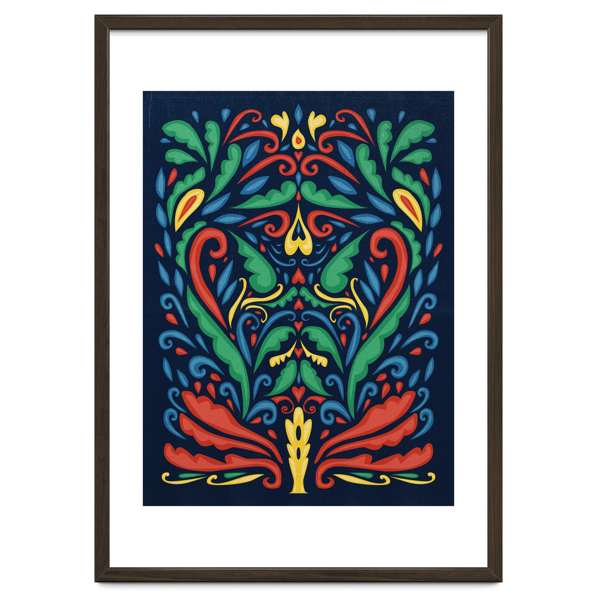Art Nouveau Folk Art Style